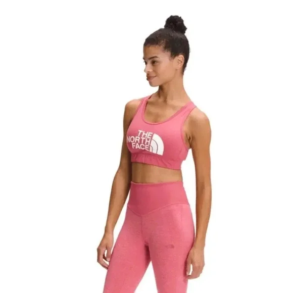 The North Face Midline Bra (TNF Slate Rose) Women's Lingerie NWT - Picture 2 of 4